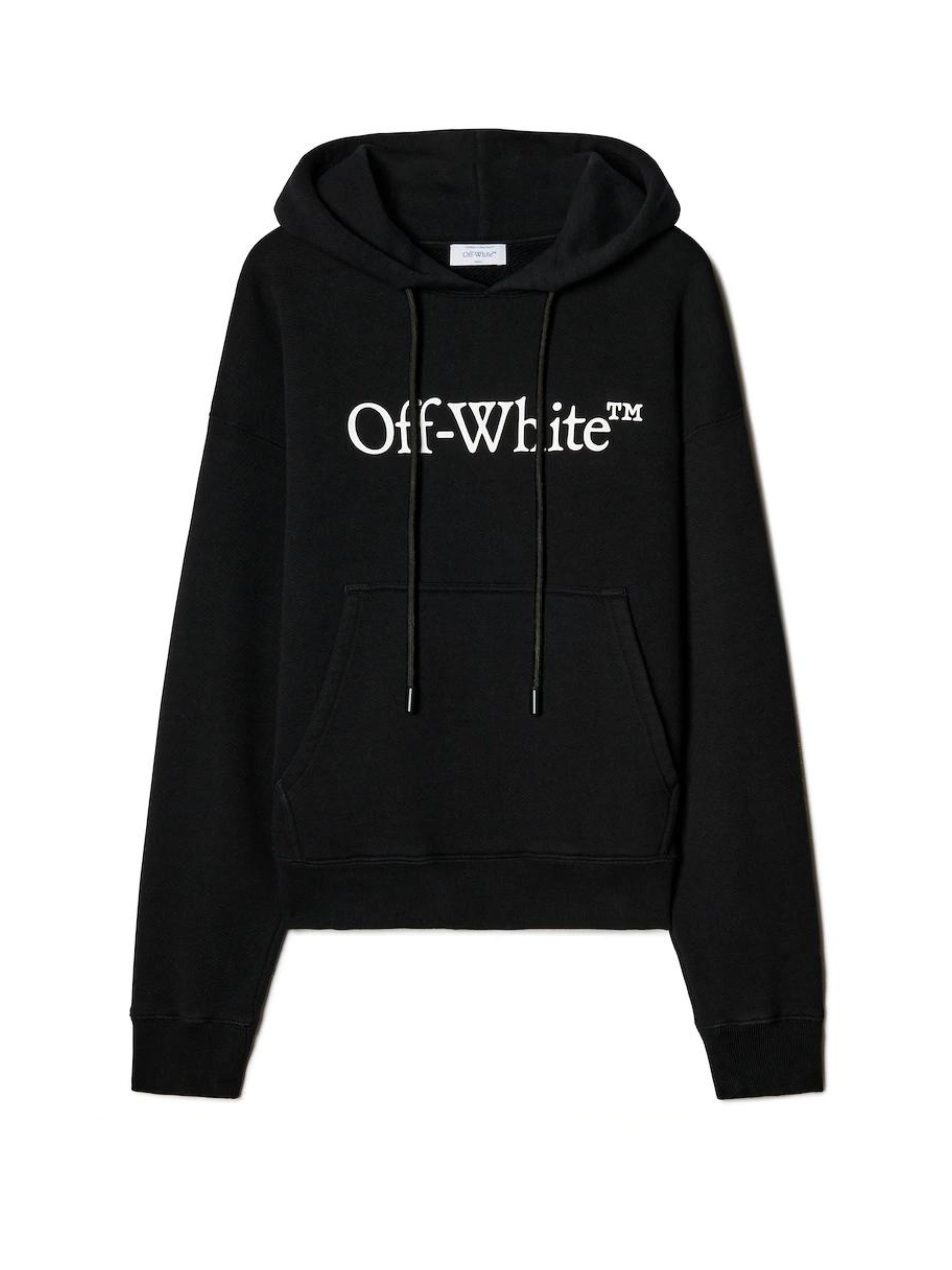 Off White All Black Hoodie Unisex