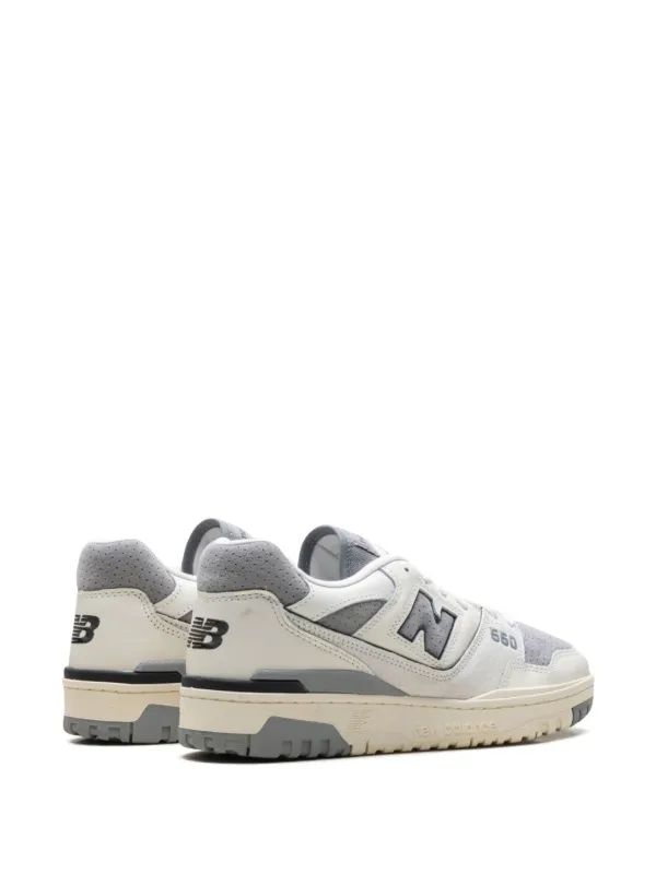 New Balance 550 Sea Salt with Slate Grey