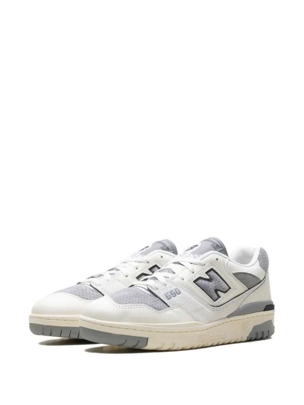 New Balance 550 Sea Salt with Slate Grey