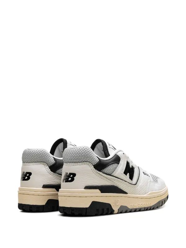 New Balance 550 Sea Salt with Black