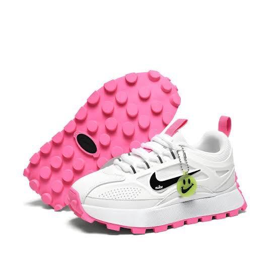 Nike Bailleli Pink and White
