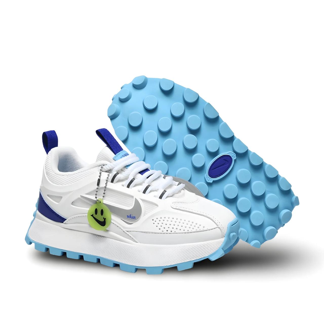 Nike Bailleli Blue and White