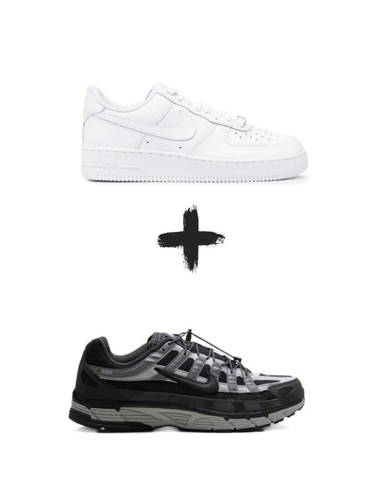 Nike Airforce 1 + Nike p6000