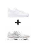 Nike Airforce 1 + Nike p6000