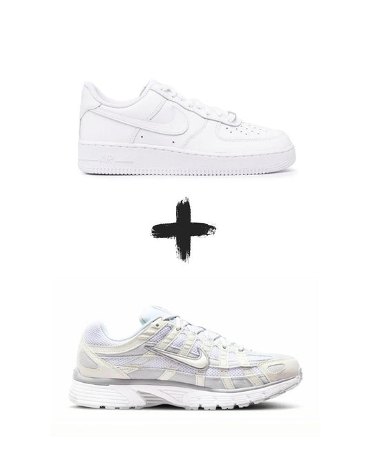 Nike Airforce 1 + Nike p6000