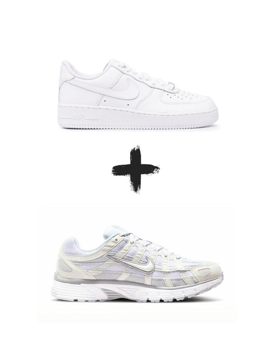 Nike Airforce 1 + Nike p6000
