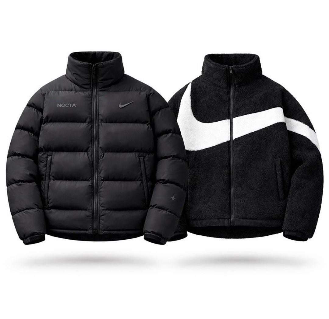 Reversible Nike X Drake Nocta Puffer Jacket - Black (Unisex) – The