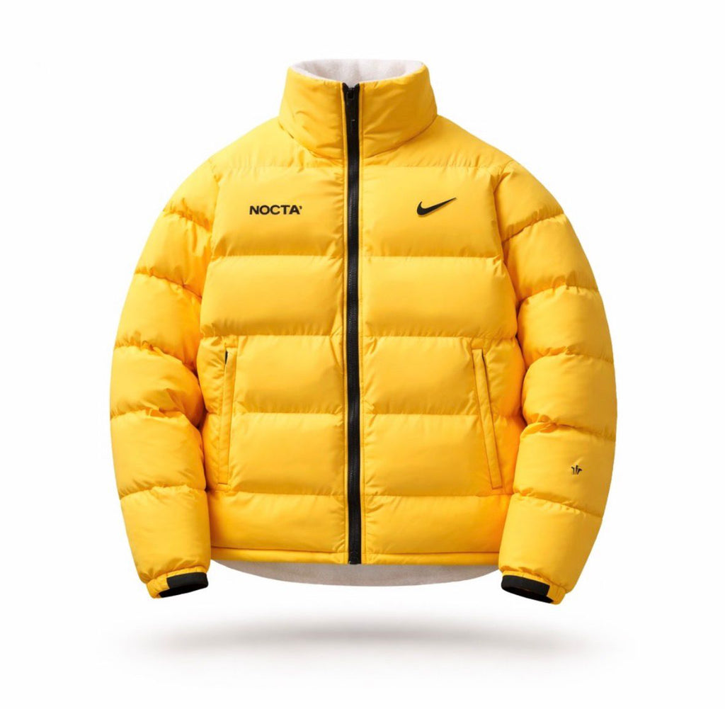 Reversible Nike X Drake Nocta Puffer Jacket Yellow (Unisex)