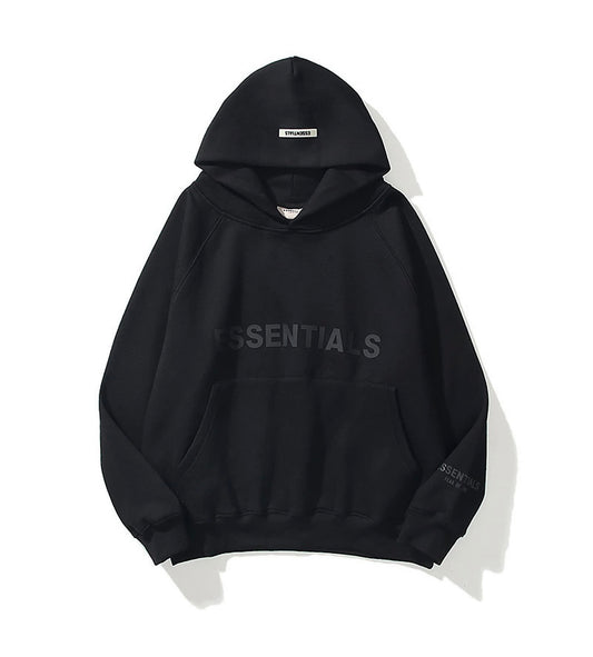 Essentials Fear Of God Hoodie Black (Unisex)